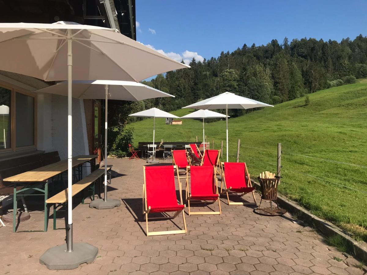 Ferienwohnung Morgentau Am Rande Der Wildnis Sibratsgfäll Exteriér fotografie