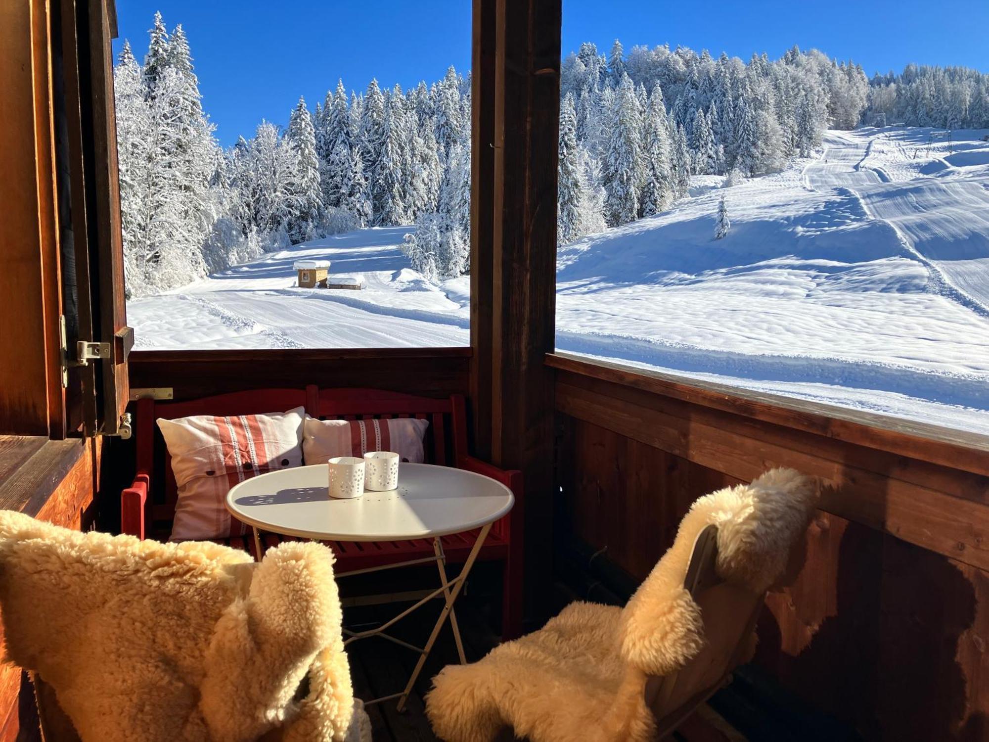 Ferienwohnung Morgentau Am Rande Der Wildnis Sibratsgfäll Exteriér fotografie